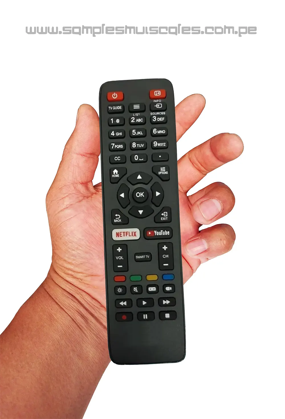 Control REMOTO A DISTANCIA TV Smart 4K AOC AJV220